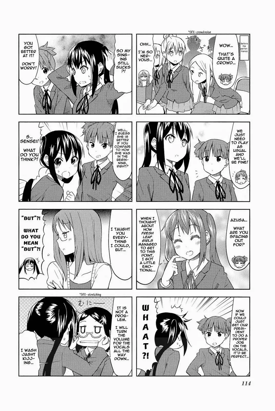 K-ON! - High School Chapter 13 4